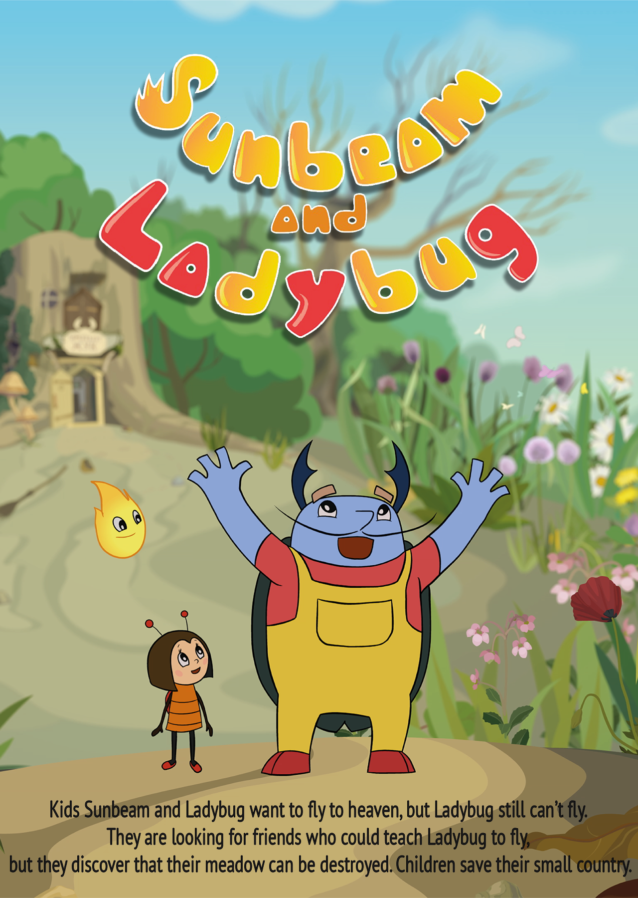 Sunbeam & Ladybug, Animated, series, Genre, animation, comedy, adventure, learning, elements, children, family