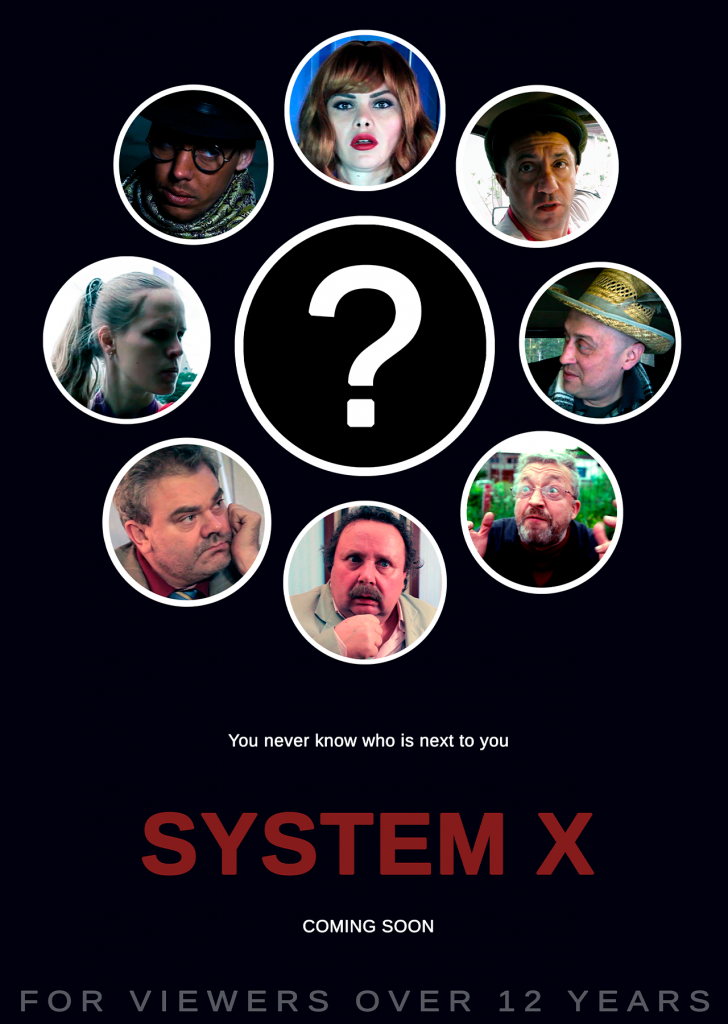 POSTER, comedy, System X